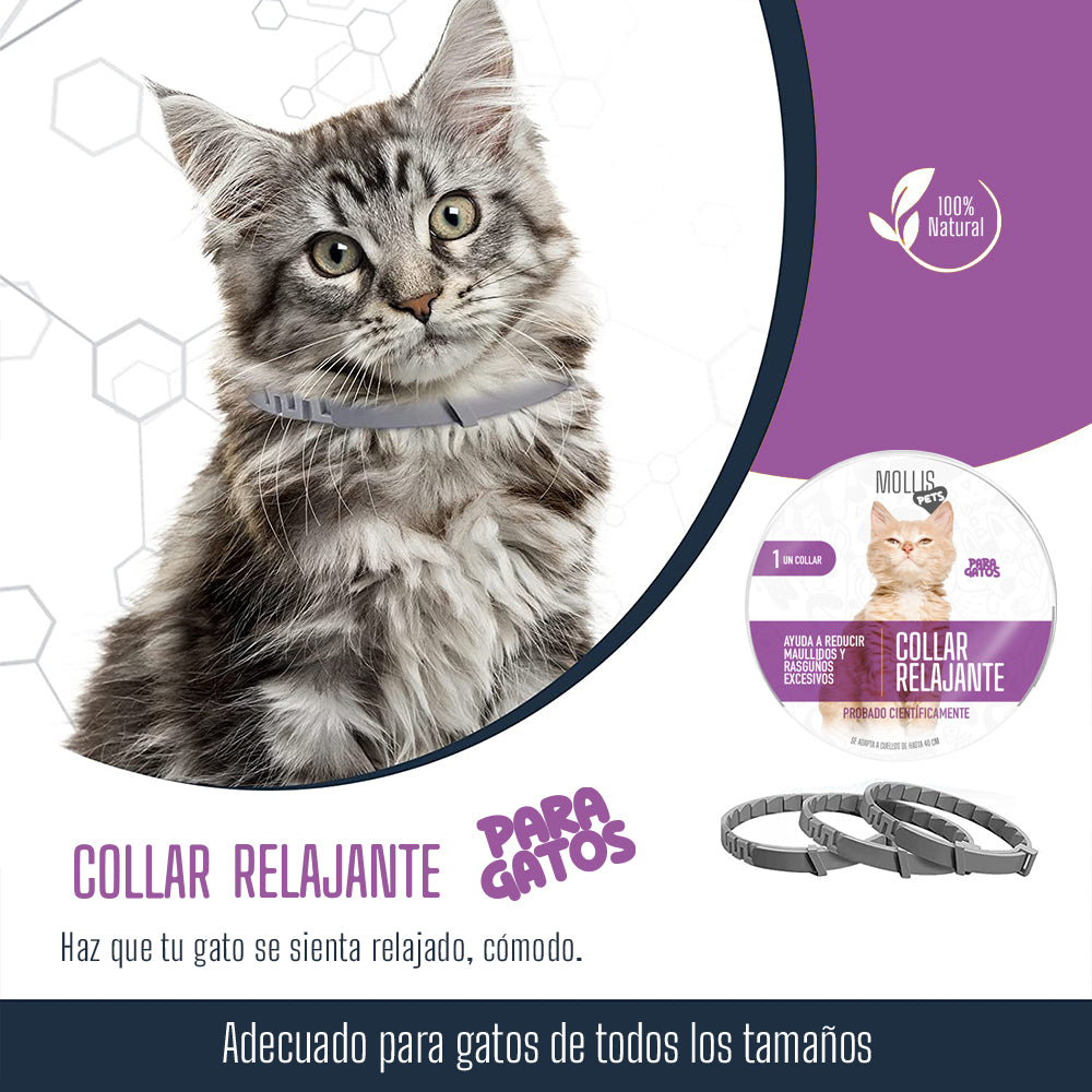 Collar Relajante Para GATO con Feromonas