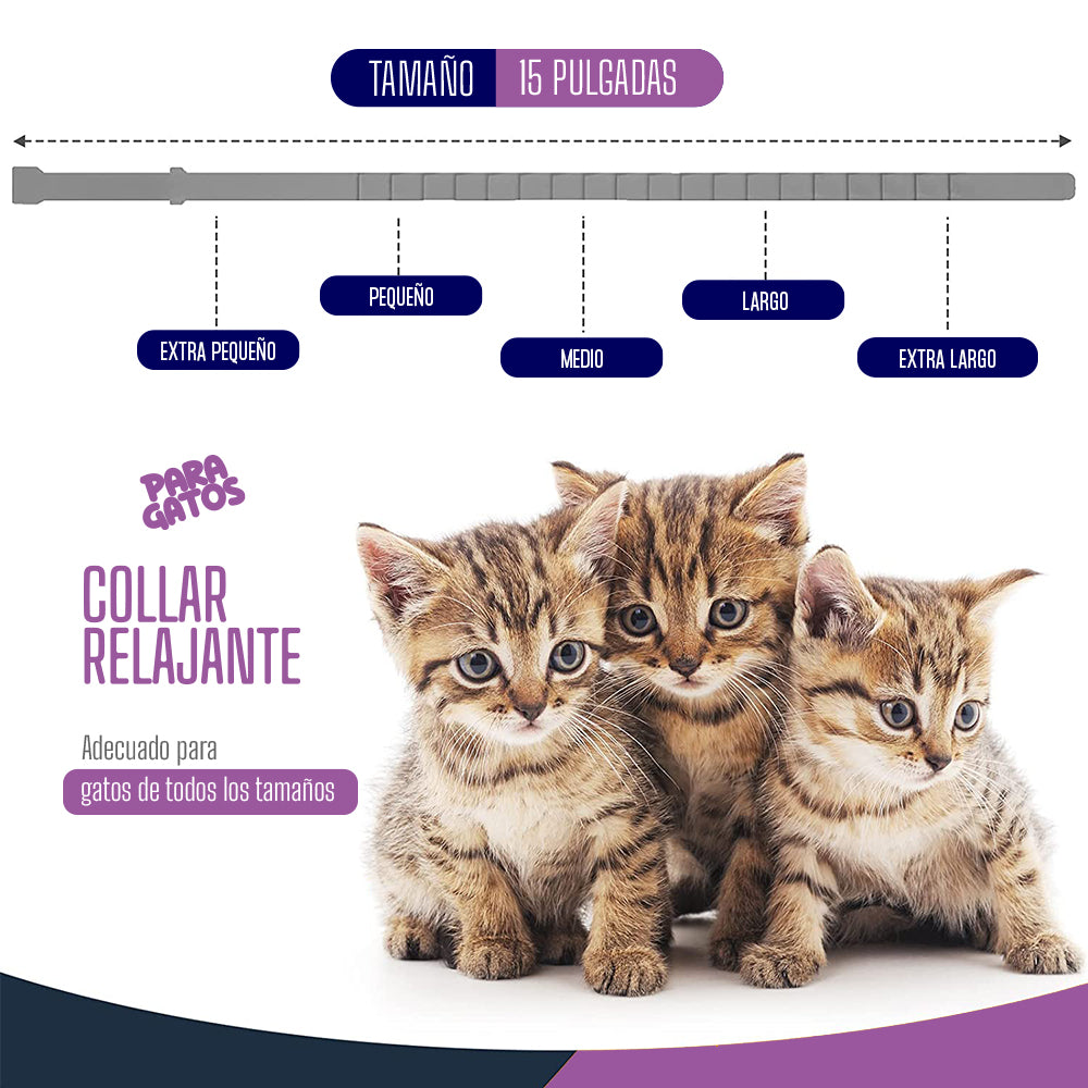 Collar Relajante Para GATO con Feromonas