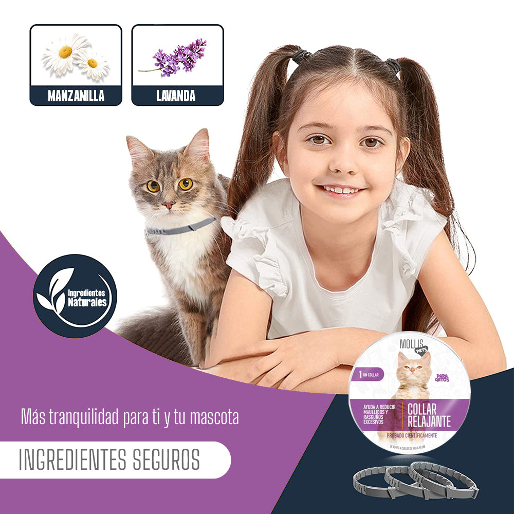 Collar Relajante Para GATO con Feromonas