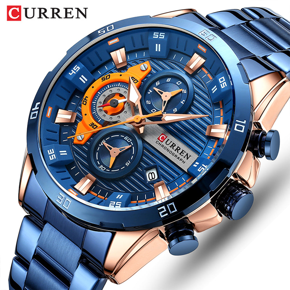 Reloj Curren 8402 Cuarzo Acero Inoxidabl