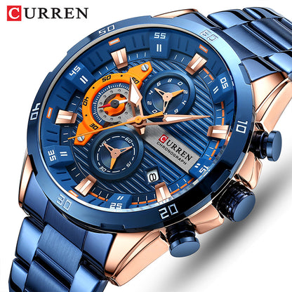 Reloj Curren 8402 Cuarzo Acero Inoxidabl