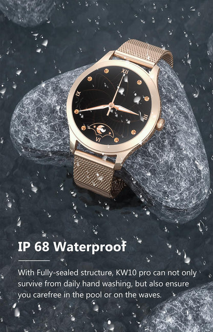 Reloj Mujer Inteligente Kw10 Pro Reloj Tactil